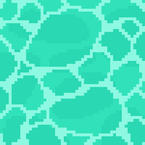a very green water texture tile